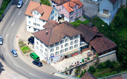 Bild von oben vom Standort in Dietfurt - Landstrasse 1 9615 Dietfurt